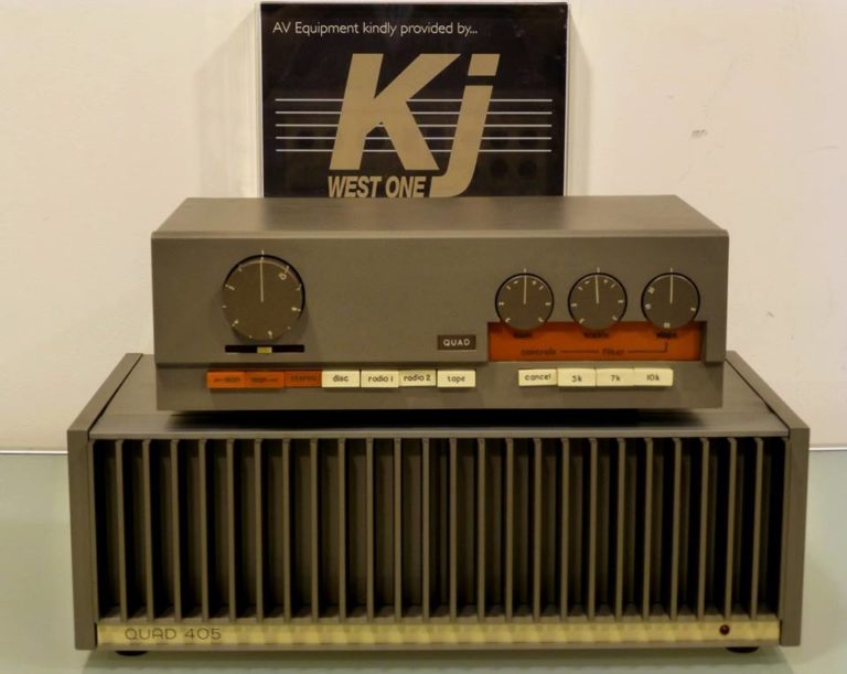 Quad 33 Preamp KJ West One Hifi Store