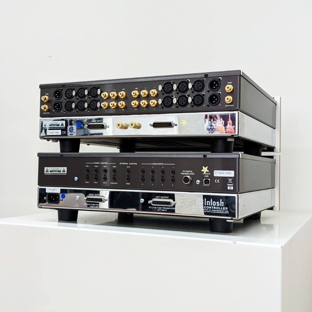 McIntosh C1100 Vacuum Tube Preamplifier Mcintosh KJ West One Hifi