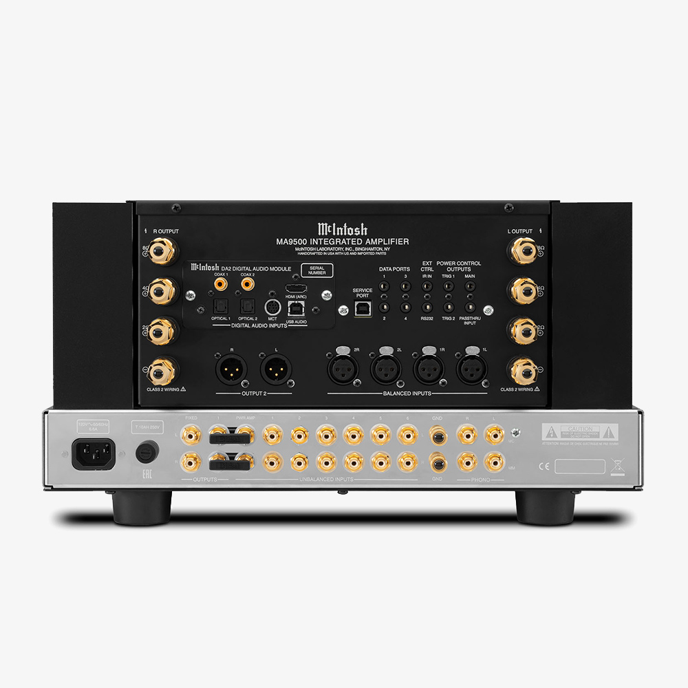 MA9500 Integrated Amplifier Mcintosh KJ West One Hifi Store