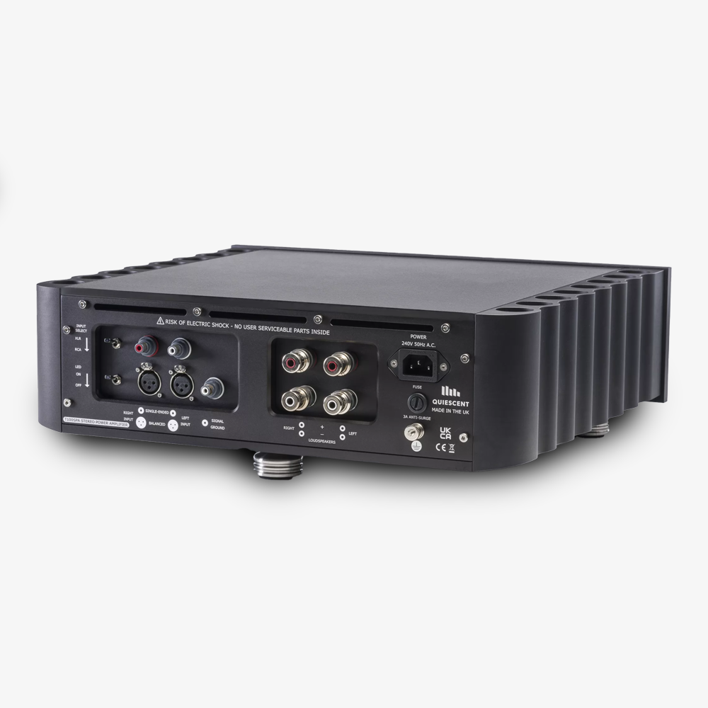 T100SPA Stereo Power Amplifier Quiescent KJ West One