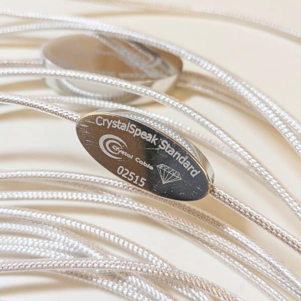 Crystal Cable CrystalSpeak Standard Speaker Cable 5m (Spade to Spade)