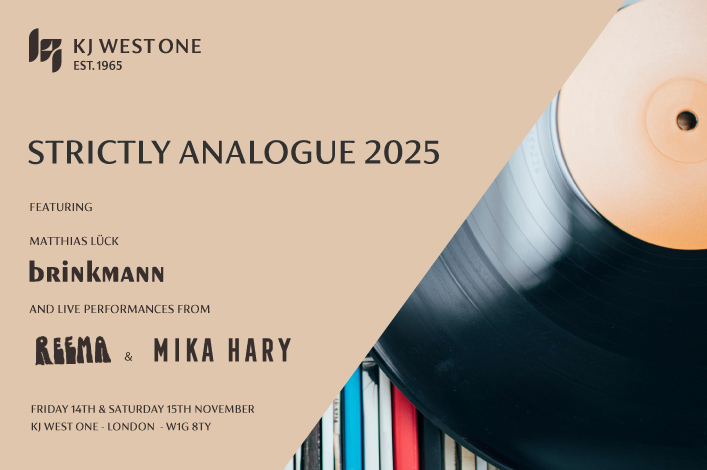 Strictly Analogue 2025 at KJ West One